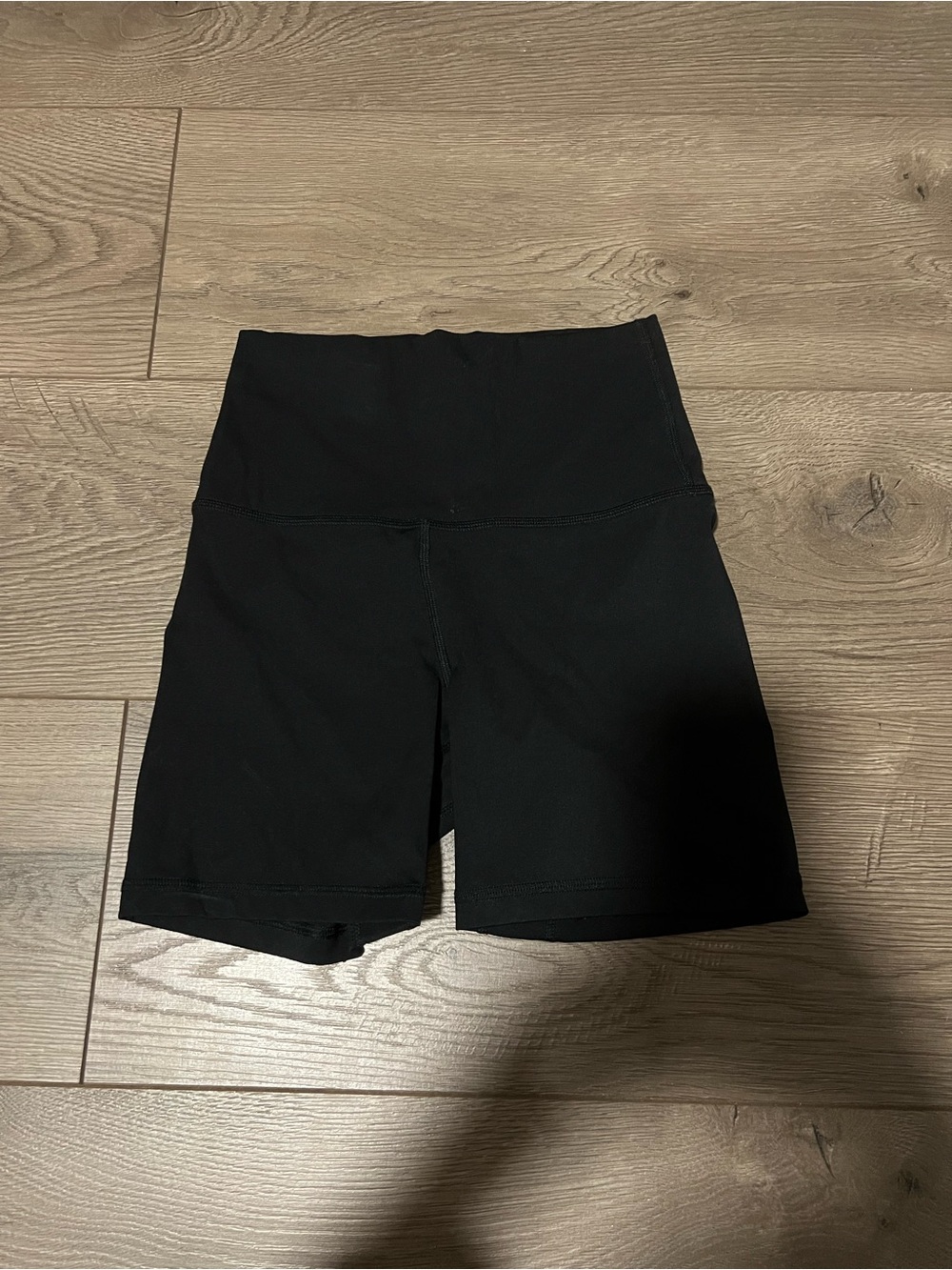 Gilly Hicks Black High-Rise Biker Shorts